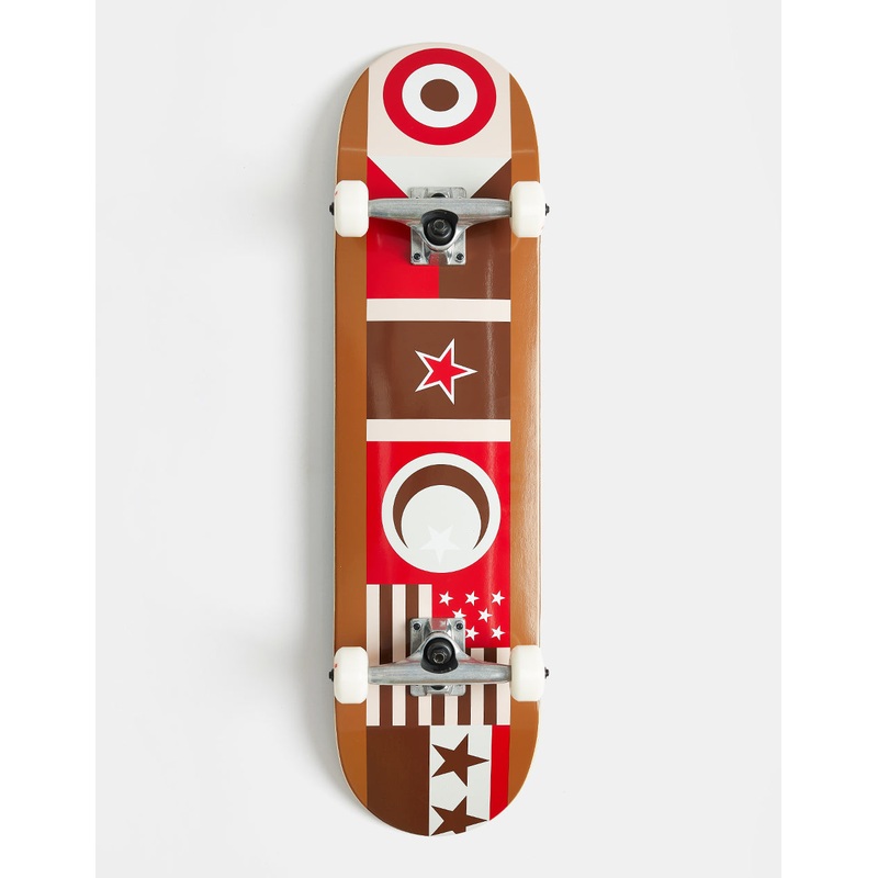 Chocolate Trahan Flags Complete Skateboard – 8