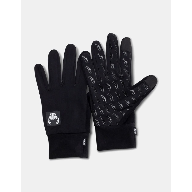 Crab Grab Undies Liner Snowboard Gloves – Black