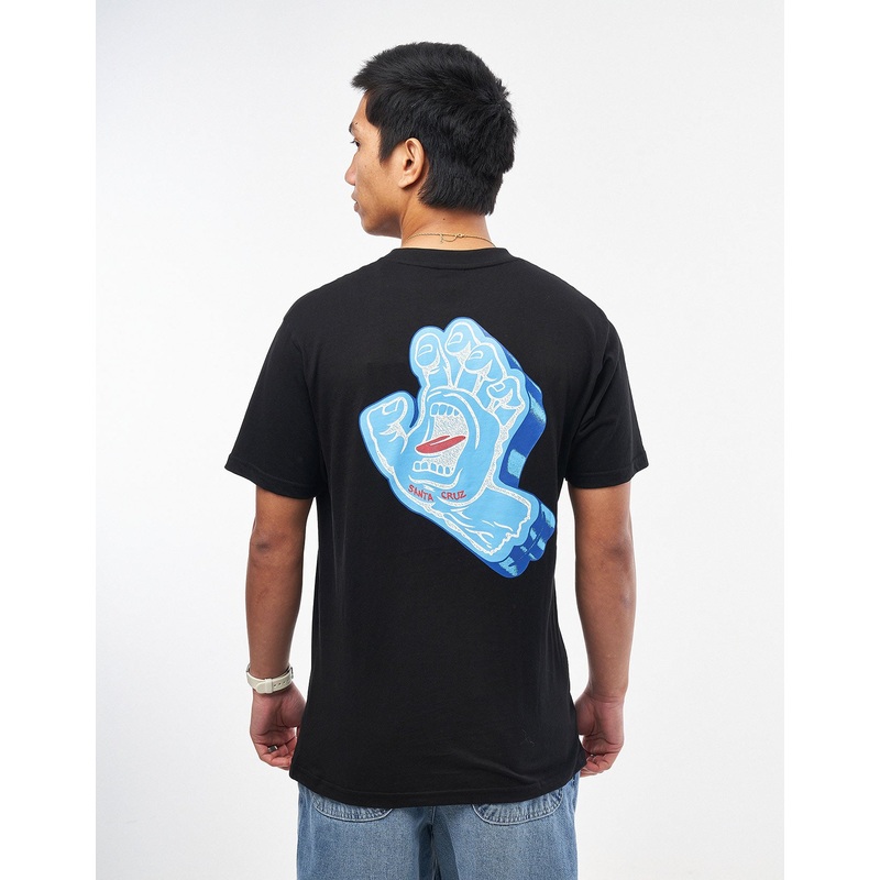 Santa Cruz Screaming Foam Hand T-Shirt – Black