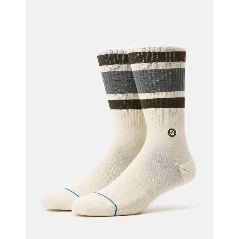 Stance Boyd St Crew INFIKNIT Socks – Vintage White