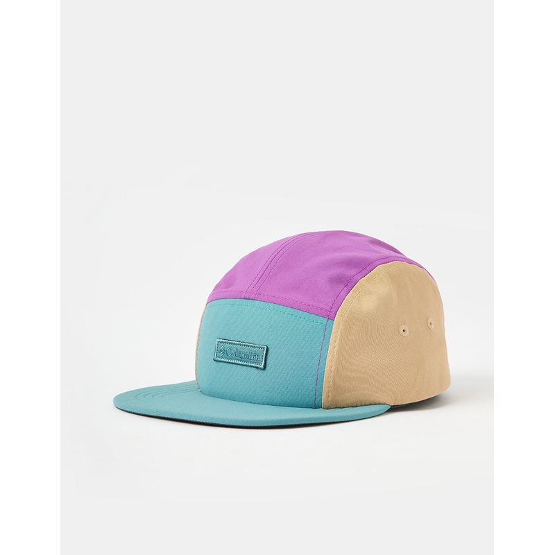 Columbia Creek Side 5 Panel Cap – Teal/Razzle/Canoe