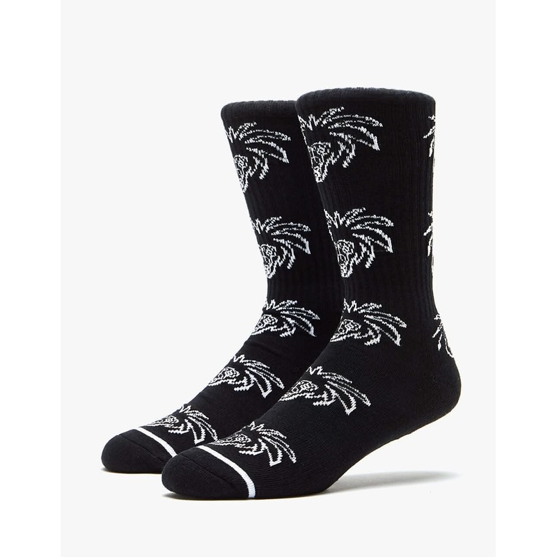 HUF x Pablo Ramirez Foundation Crew Socks – Black