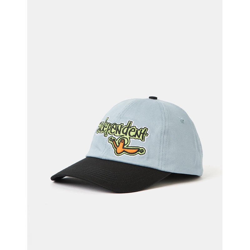 Independent x Gonz Bar Strapback Cap – Stone Blue/Black