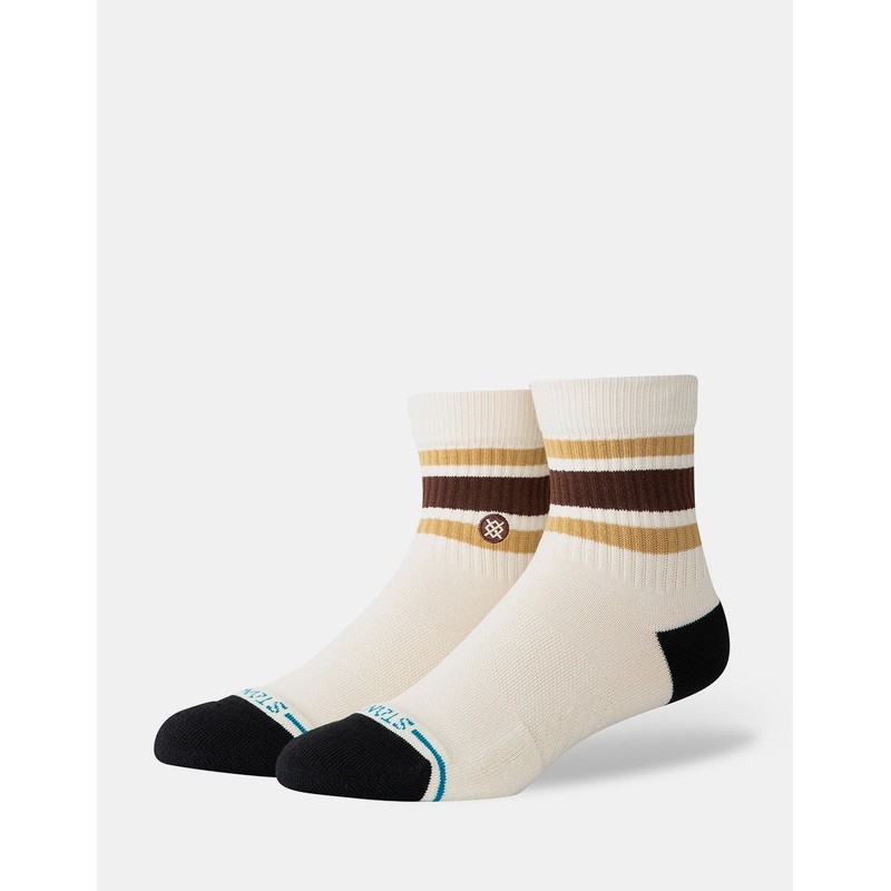 Stance Boyd Quarter Socks – Dark Brown