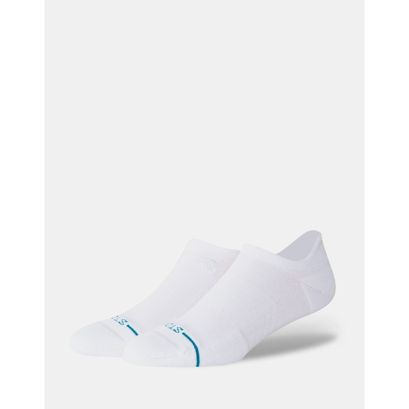 Stance Icon No Show Socks – White