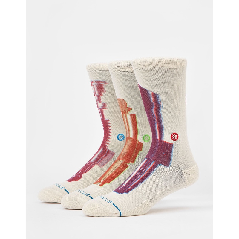 Stance x Star Wars Saber Box Set Crew Socks – Multi (Incl. 3D Glasses)