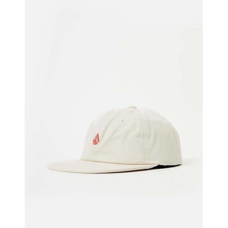 Volcom Full Stone Snapback Cap – White/Grey