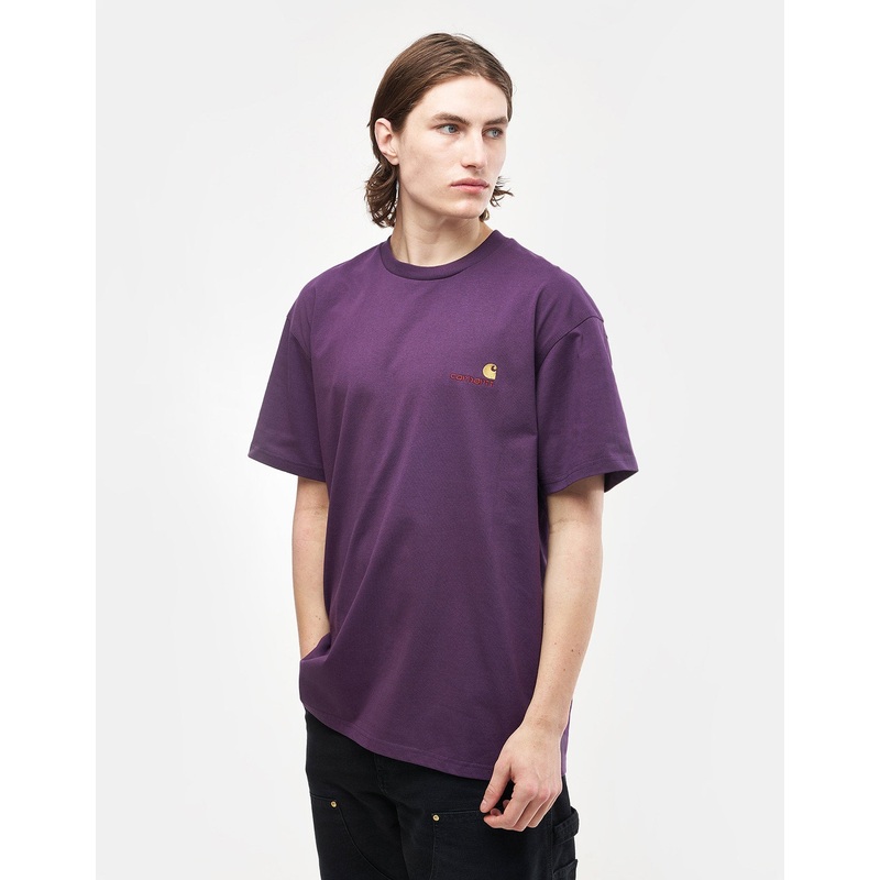 Carhartt WIP American Script T-Shirt – Huckleberry