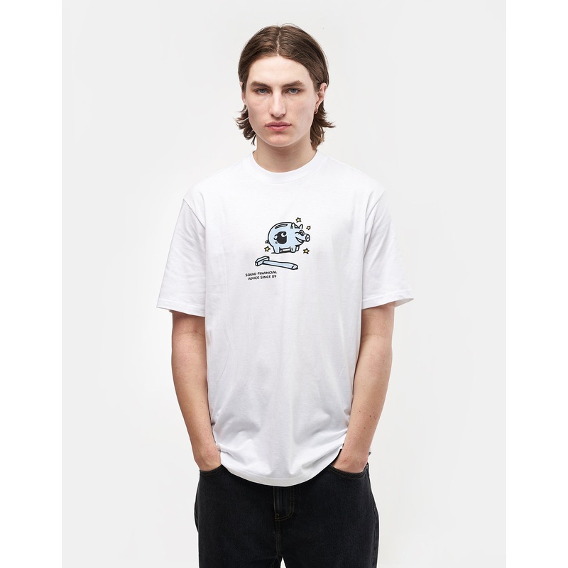 Carhartt WIP Piggybank T-Shirt – White