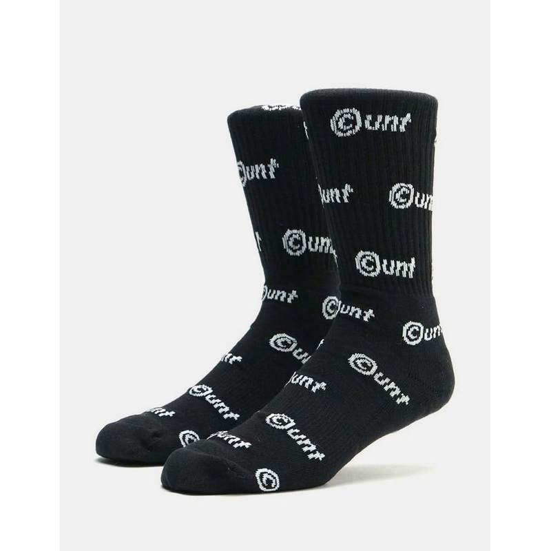 C-UNT Crew Socks – Black