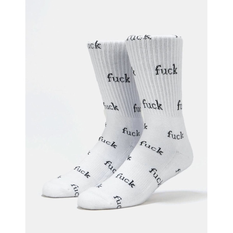 F-It Crew Socks – White