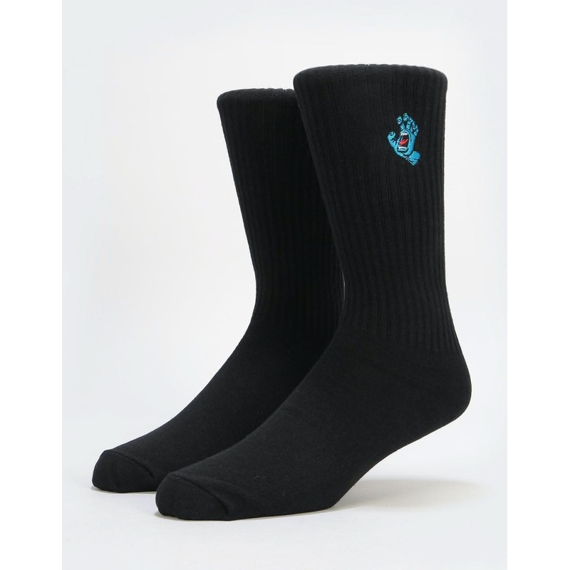 Santa Cruz Screaming Mini Hand Socks – Black