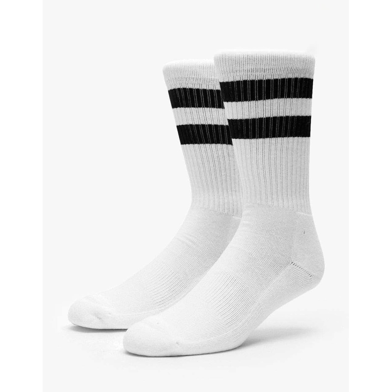 Classic Crew Socks – White/Black