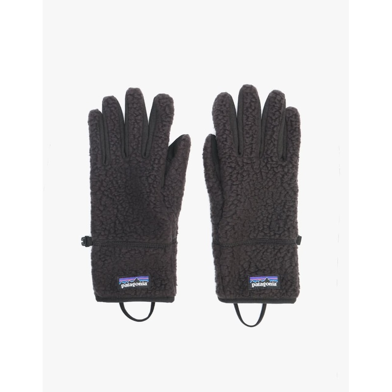 Patagonia Retro Pile Gloves – Black