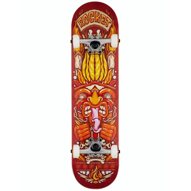 Rocket Chief Pile-Up Complete Skateboard – 7.75