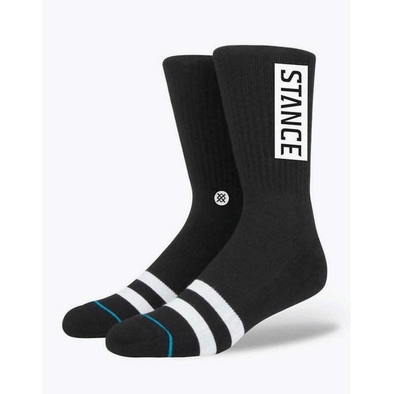 Stance OG Classic Crew Socks – Black