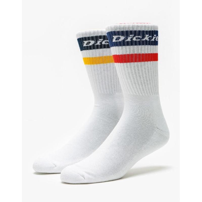Dickies Genola 2 Pack Socks – White