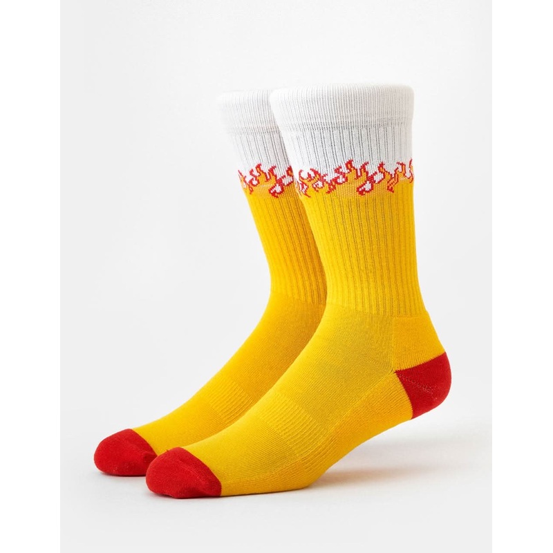 Fire Crew Socks – White