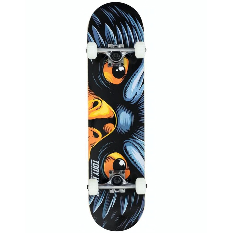 Tony Hawk 180 Eye of the Hawk Complete Skateboard – 7.5