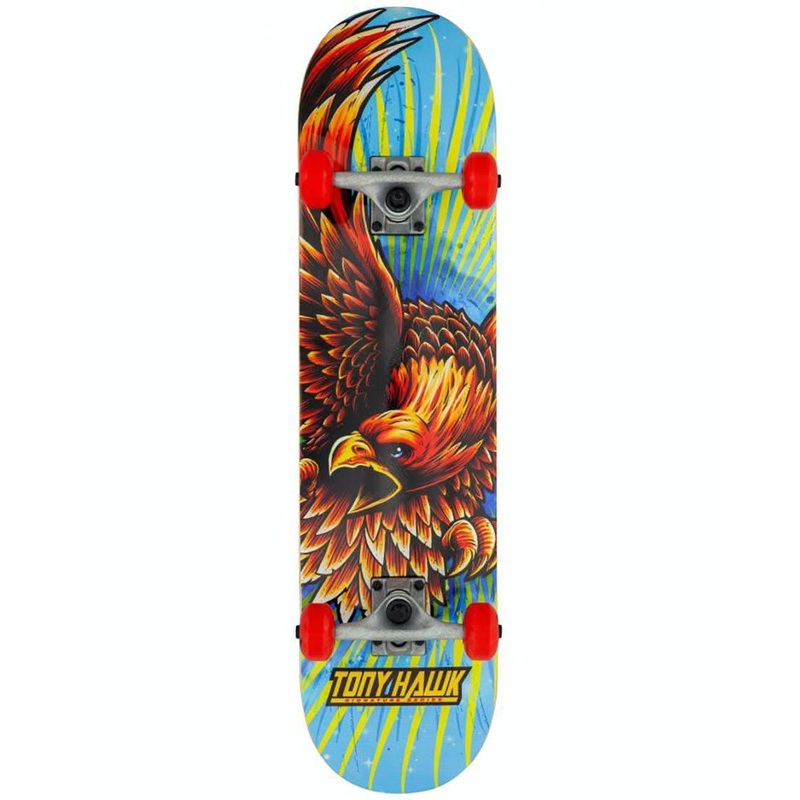 Tony Hawk 180 Golden Hawk Complete Skateboard – 7.75