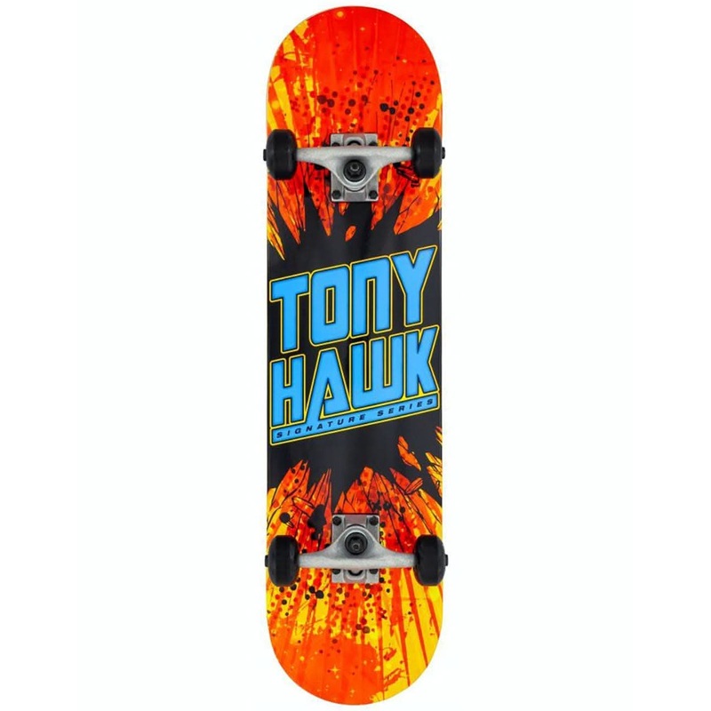 Tony Hawk 180 Shatter Logo Complete Skateboard – 7.75