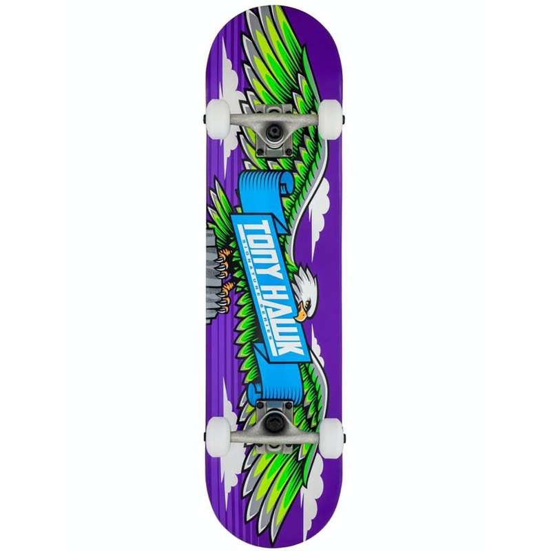 Tony Hawk 180 Wingspan Complete Skateboard – 7.75