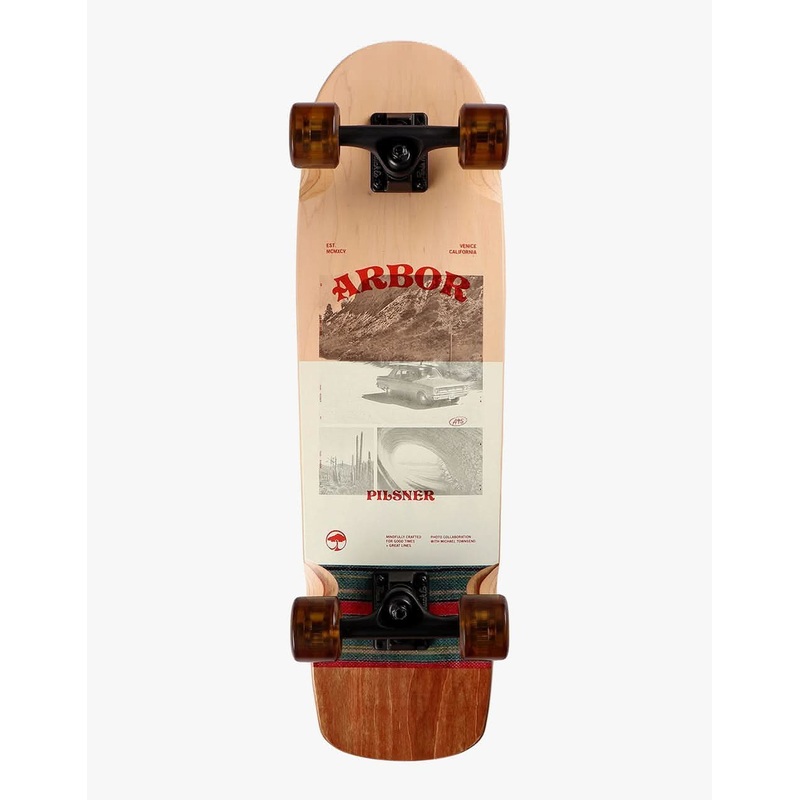 Arbor Photo Pilsner Cruiser Skateboard – 8.25 x 28.75