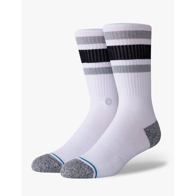 Stance Boyd ST Crew Socks – White/Black