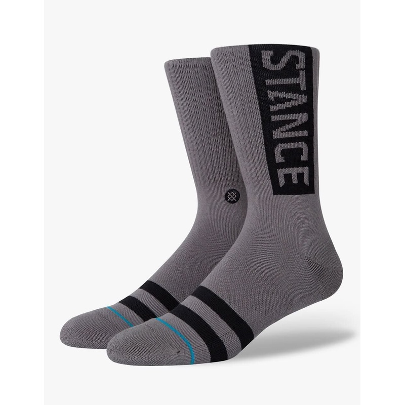 Stance OG Classic Crew Socks – Graphite