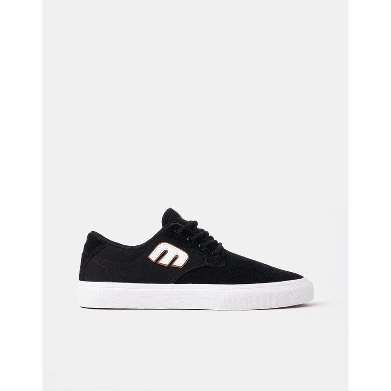 Etnies Barge Plus Skate Shoes – Black/White OWJT941458360517