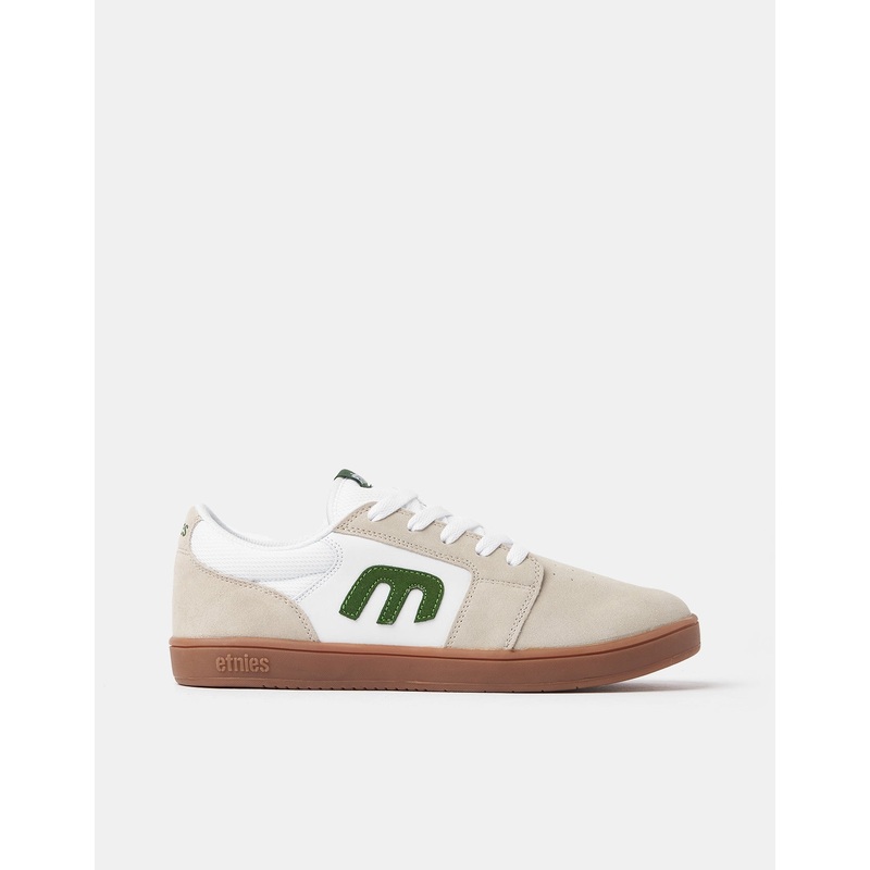 Etnies Cresta Skate Shoes – White/Green/Gum