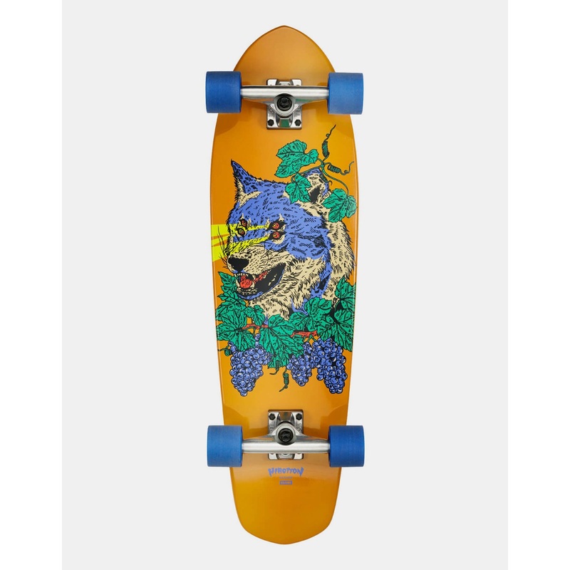 Globe x Hirotten Blazer Lazer Wolf Cruiser Skateboard – 9.125