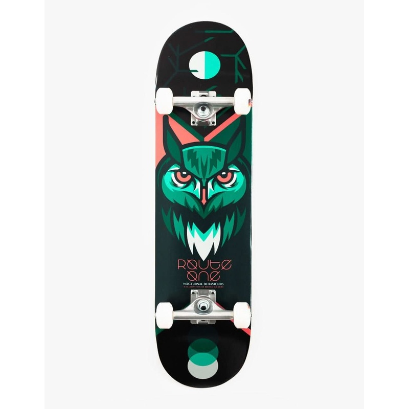 Nocturnal Behaviours ‘Owl’ Complete Skateboard – 8.25