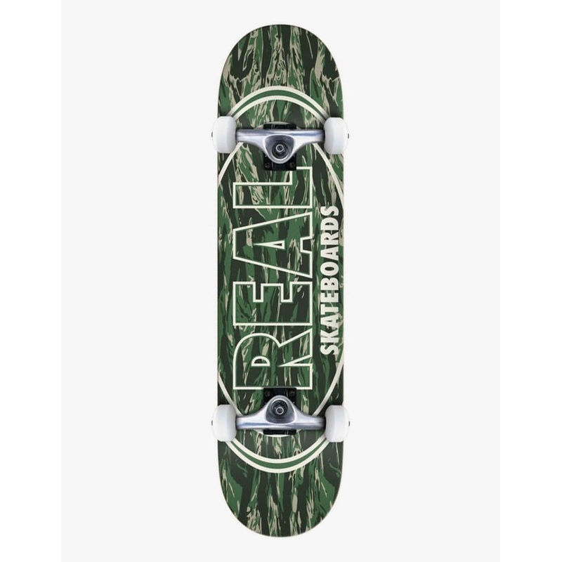 Real Stealth Oval Complete Skateboard – 7.5