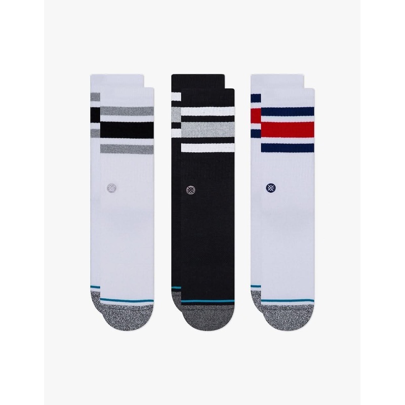 Stance The Boyd 3 Pack Crew Socks – Multi