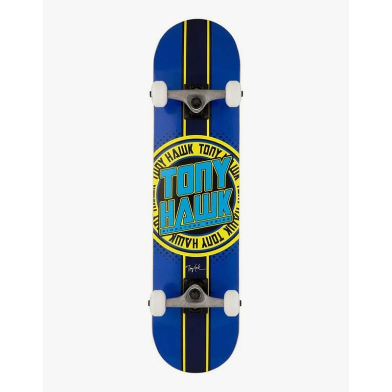 Tony Hawk 180+ Badge Logo Complete Skateboard – 7.5