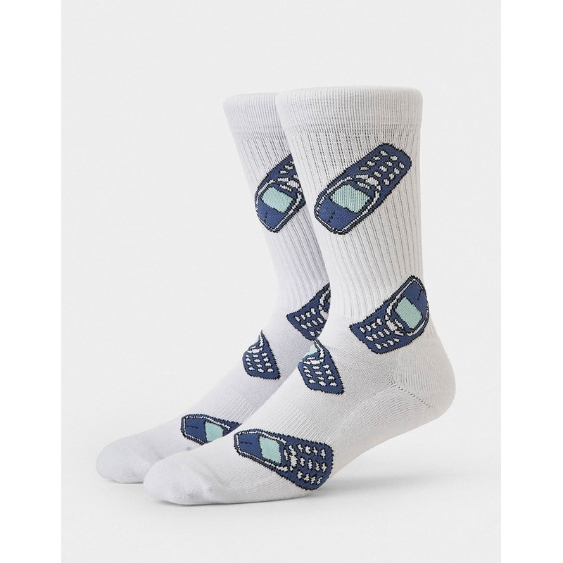 3310 Crew Socks – White