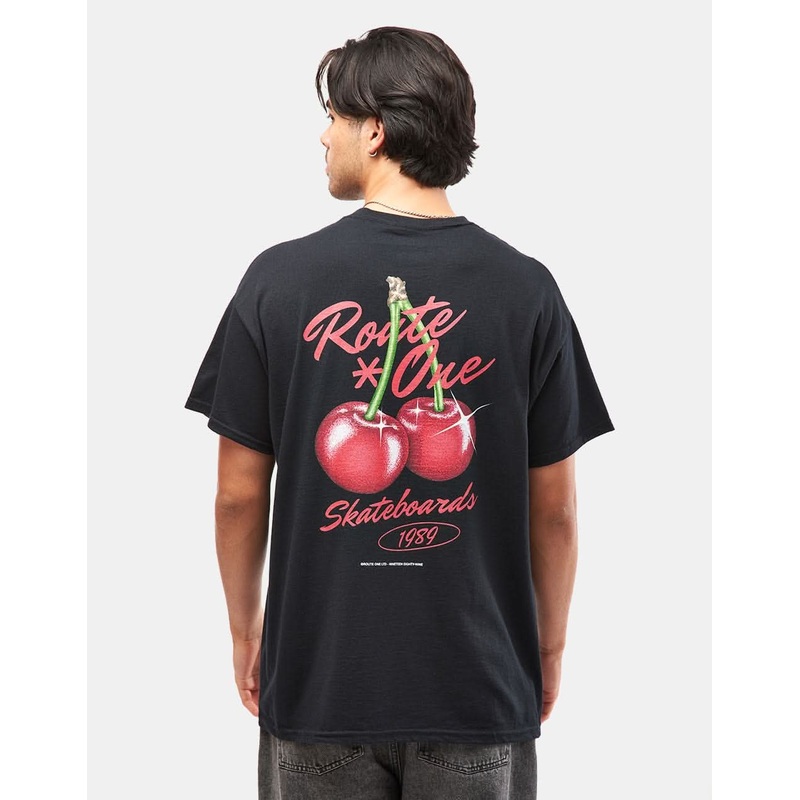 Cherries T-Shirt – Black