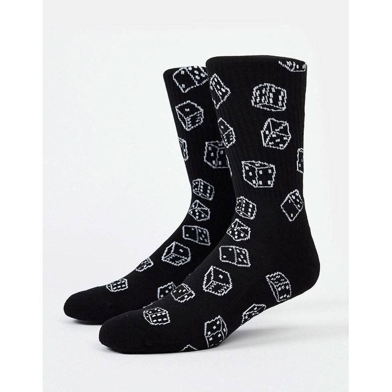 Dice Crew Socks – Black
