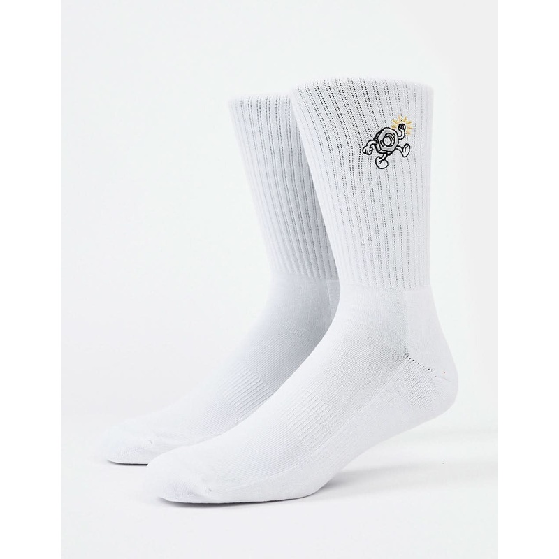 Nuts Crew Socks – White