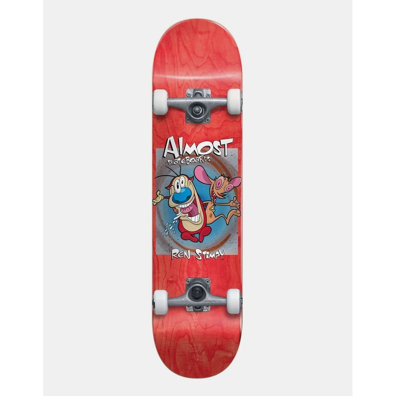 Almost x Ren & Stimpy Boxed Premium Complete Skateboard – 8 OWJT941458359644