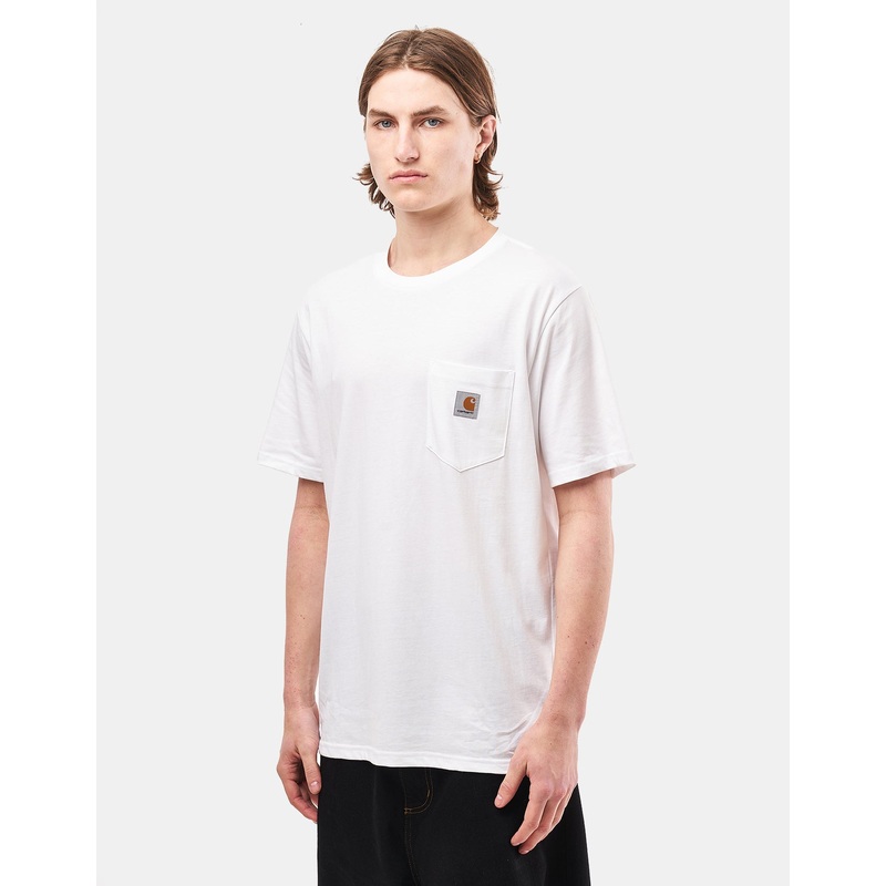 Carhartt WIP S/S Pocket T-Shirt – White