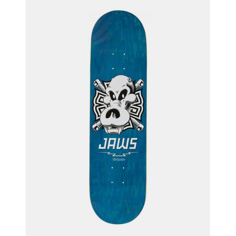 Birdhouse Jaws Skull Skateboard Deck – 8.25