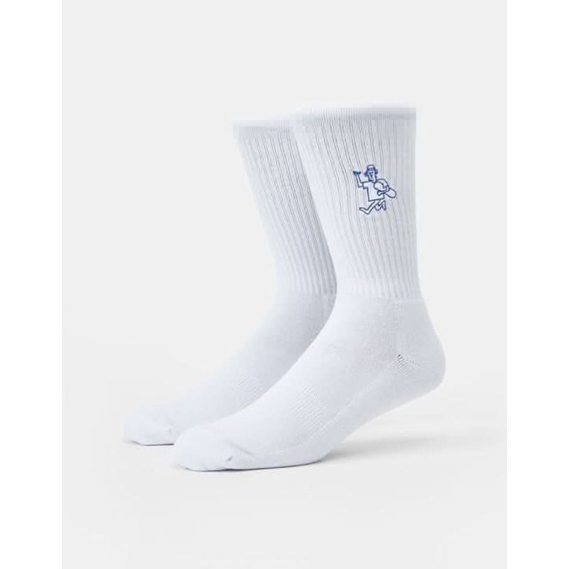 Good Day Crew Socks -White