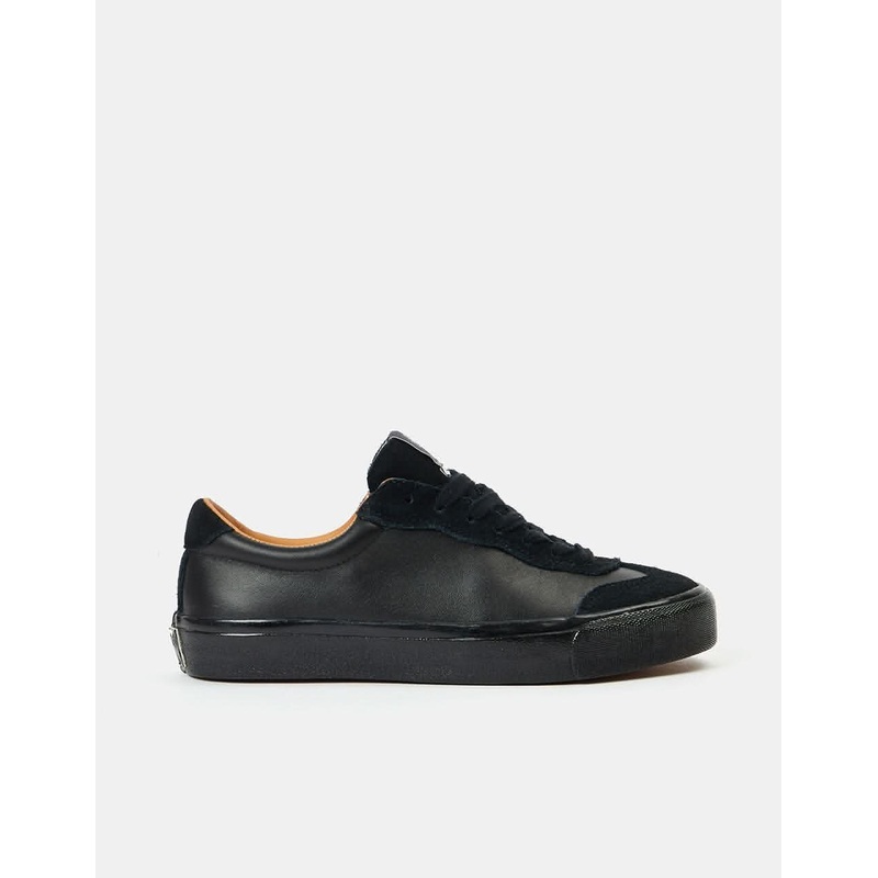 Last Resort AB VM004 Milic Leather/Suede Lo Skate Shoes – Duo Black/Black