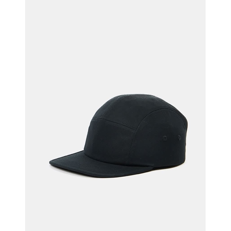 5 Panel Cap – Black