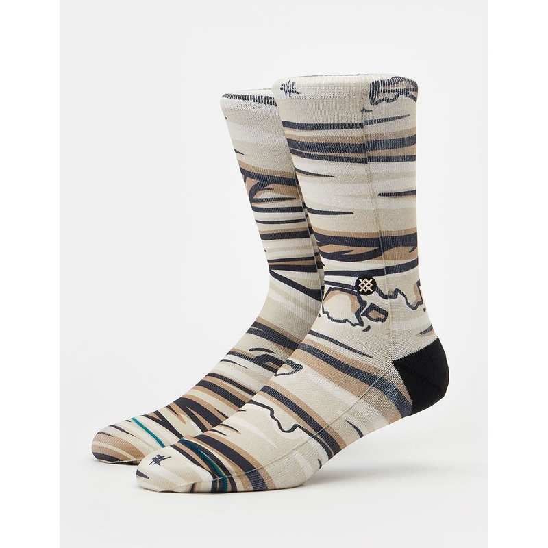 Stance x Blue The Great Mummy T Crew Socks – Tan