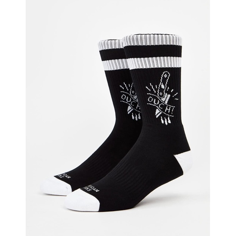 American Socks Ouch! Socks – Black