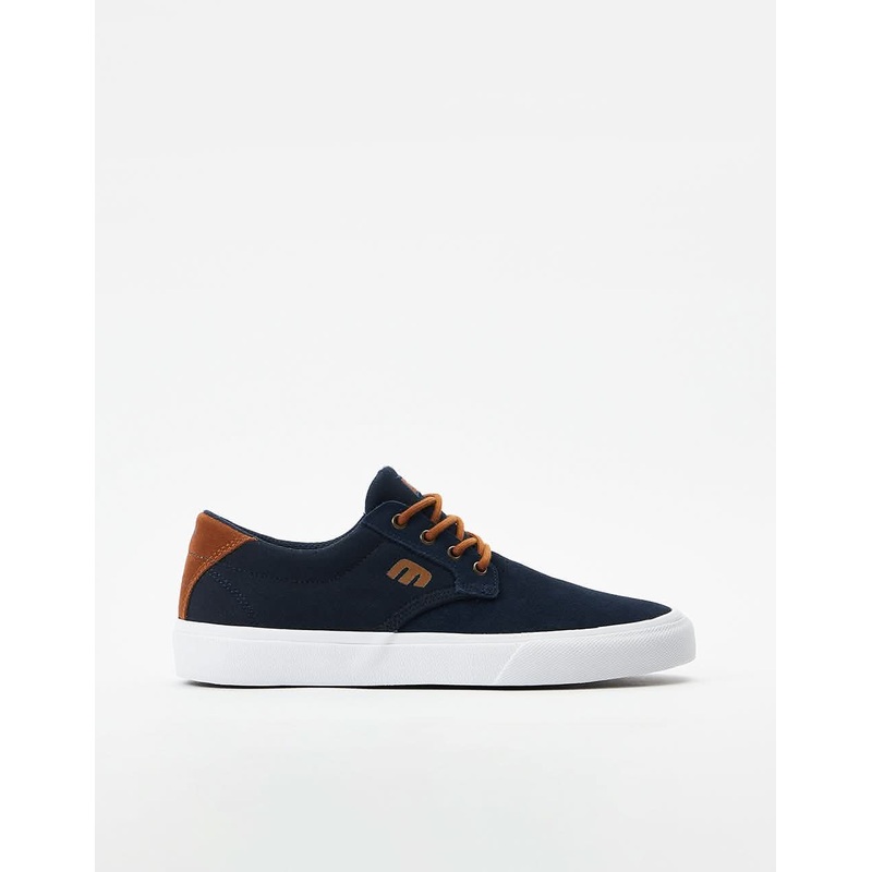 Etnies x Michelin Singleton Vulc XLT Skate Shoes – Navy/Brown/White