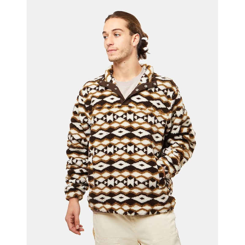 Kinley Fleece – Angora/Black
